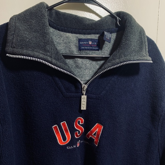 USA zipper crew neck - Picture 2 of 5